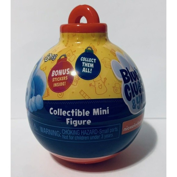 4 Blues Clues and You Ornament Collectible Mini Figure Capsule Nickelodeon Lot - Picture 7 of 10
